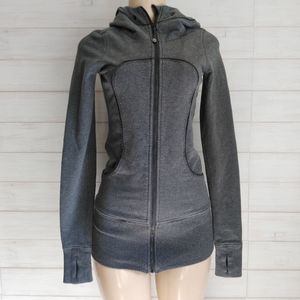 Lululemon women's scuba hoodie jacket Heather gray